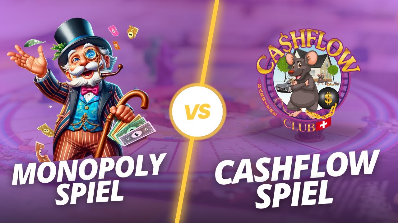 CASHFLOW Spiel vs. Monopoly Spiel Was ist Besser?
