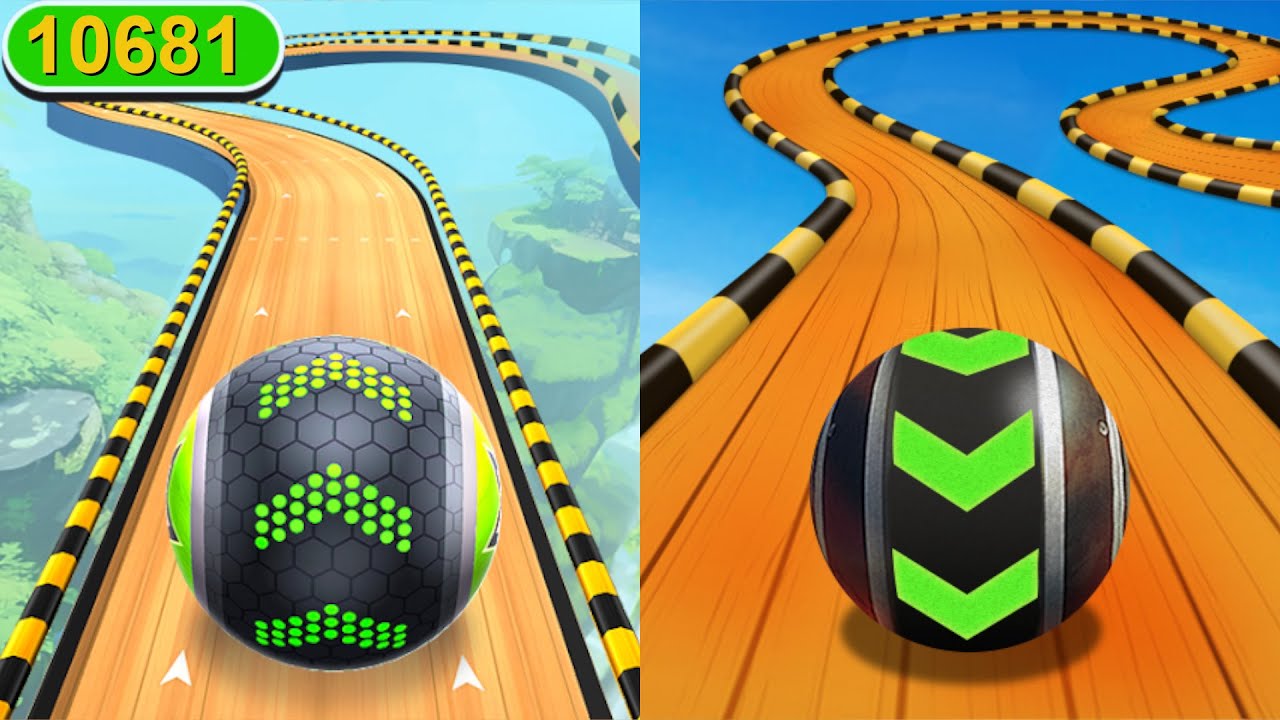 Going Balls Funny Fails, All Levels 10681 Vs Sky Rolling Ball 3D Android, iOS Gameplay