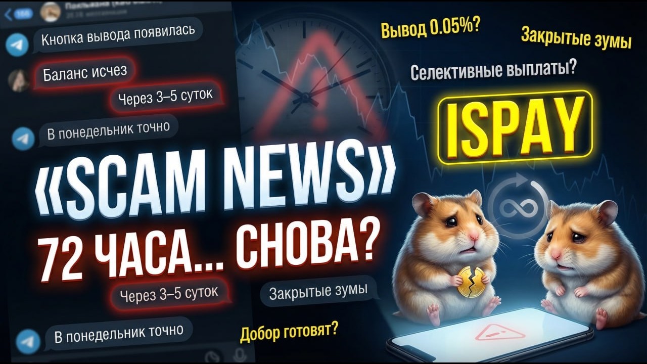 ISPAY - SCAM-news 20.02.2026г. Кабинеты открылись, но ДЕНЬГИ ИСЧЕЗЛИ. Лоховоды разбегаются.