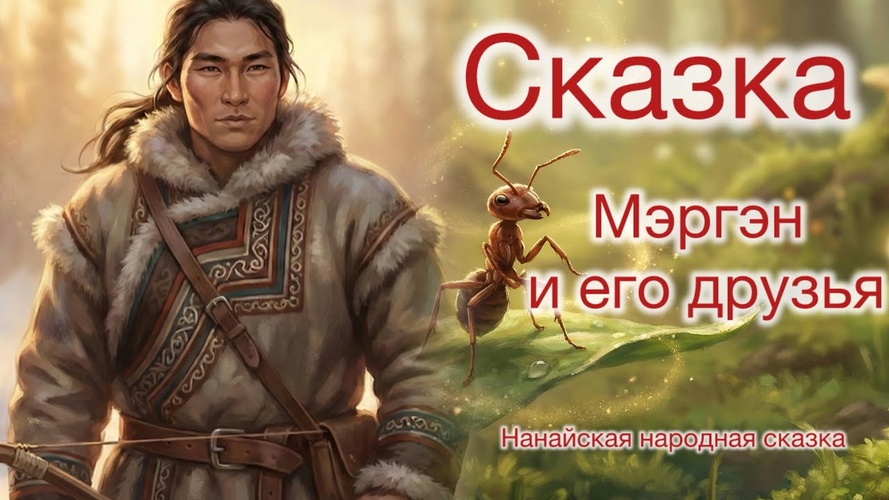 Мэргэн и его друзья — нанайская народная сказка | Волшебная история Амура