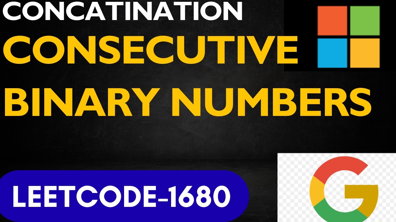 Concatenation of Consecutive Binary Numbers | Leetcode 1680 | Must do Bit Manipulation|leetcode potd