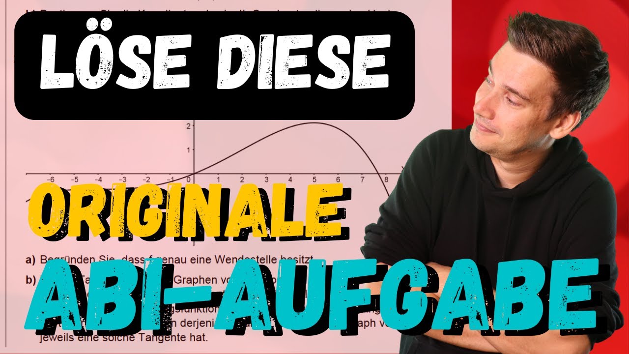 Schaffst Du diese Abi-Aufgabe aus Bayern ??? | MATHE ABI: ANALYSIS