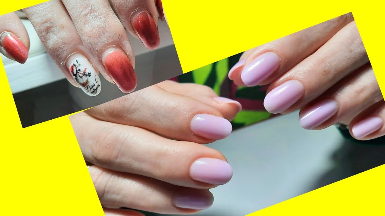 *724*Коррекция.Укрепление скрученных ногтей.Особая выкладка геля.