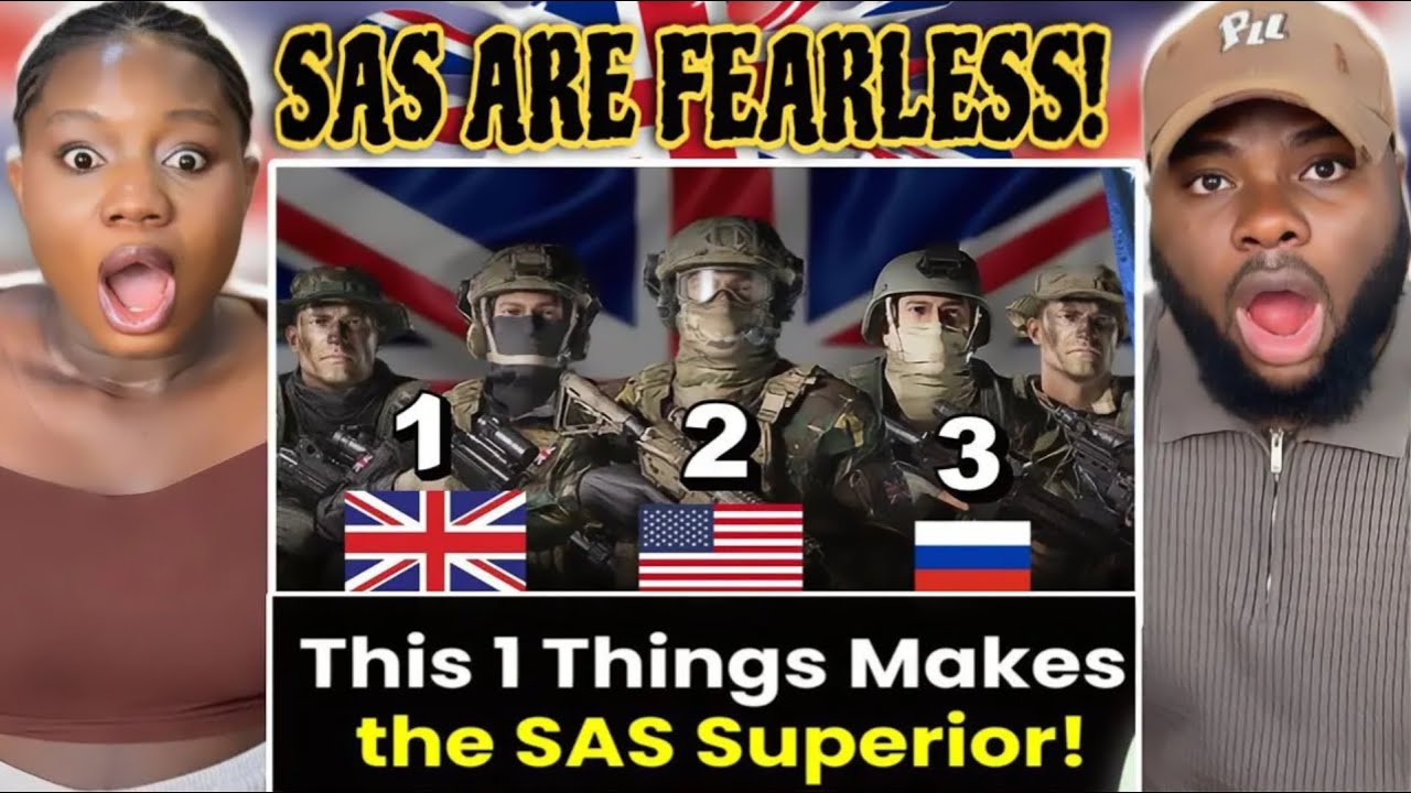 22-й полк специального назначения (SAS) делает одну простую вещь по-другому на войне | Реакция ам...