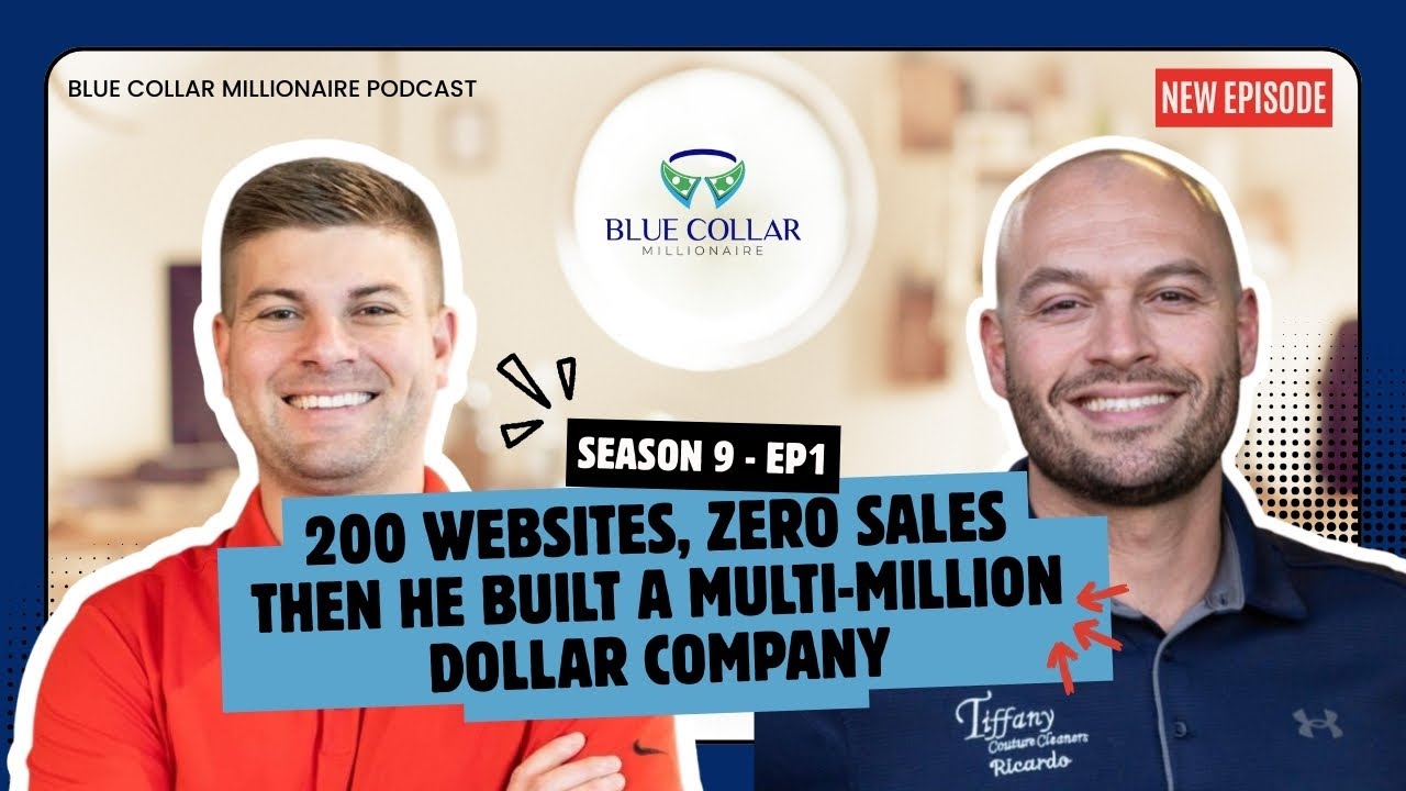 He Built 200 Websites Before Making a Dollar - Then Scaled a Multi-Million Dollar Business
