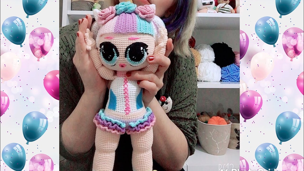 AMİGURUMİ UNICORN LOL BEBEK (SAĞ GÖZ YAPIMI) #amigurumibebekgözyapımı #amigurumilolbebek