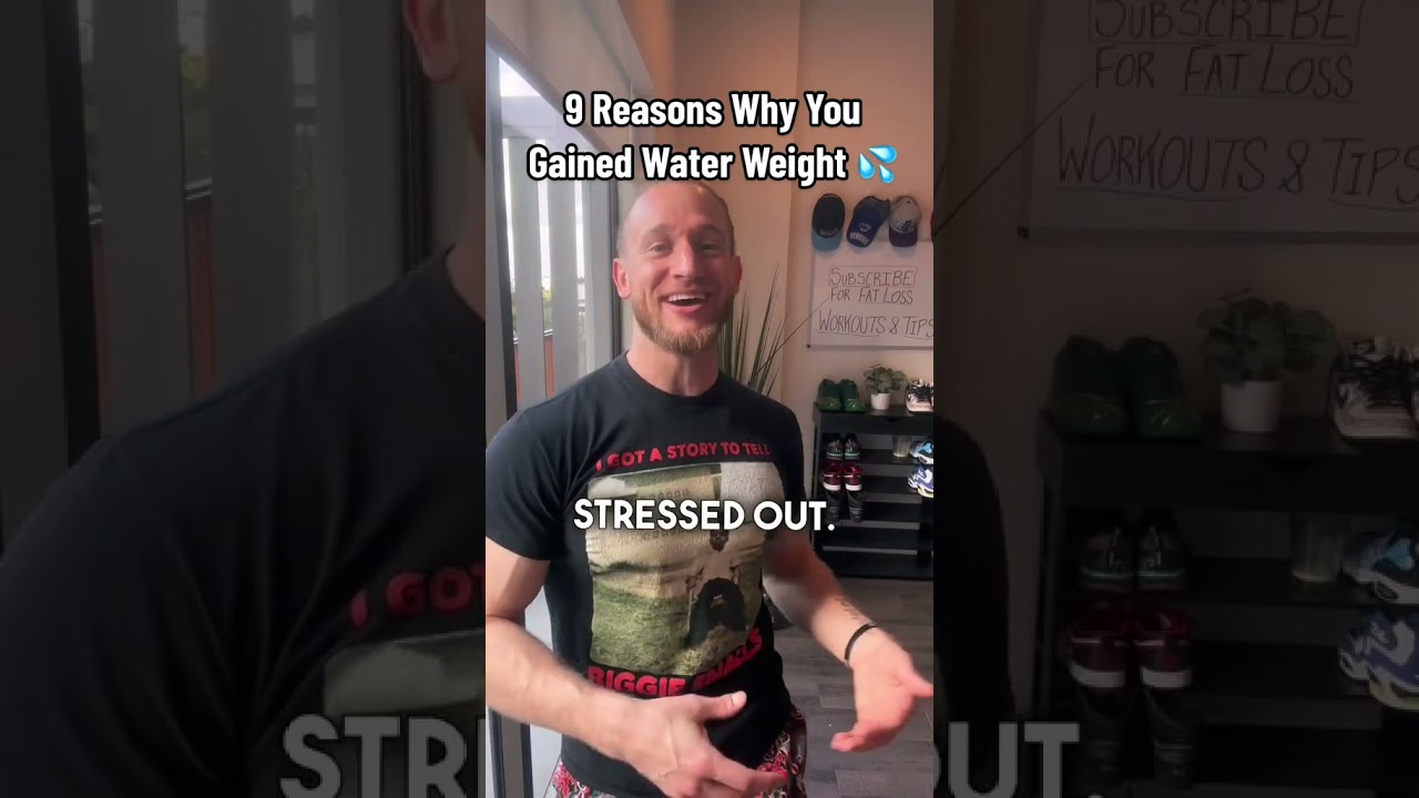 9 Reasons Why You Gained Water Weight!