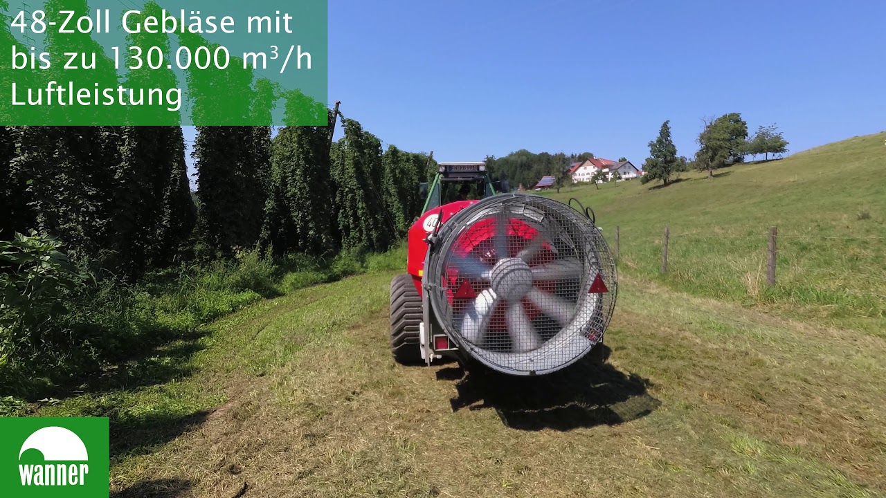 WANNER N48A/4000-170 und N48A/3000-150 Hopfen Sprühgeräte