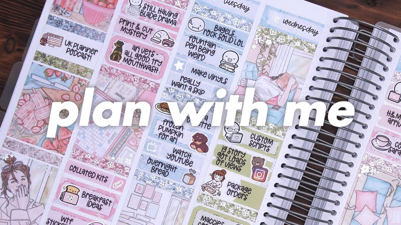 Memory Plan With Me 🌸 7x9 Vertical Planner Spread (July 15-21)