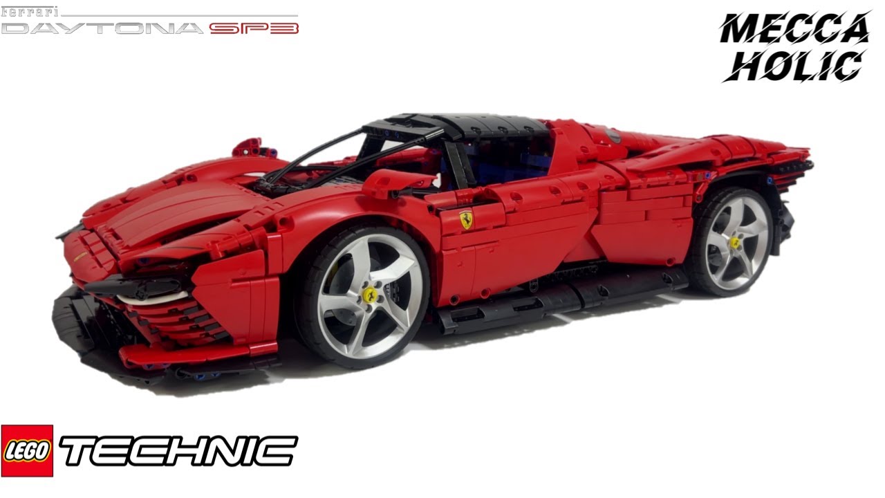 LEGO TECHNIC 42143 Ferrari Daytona SP3 (быстрая сборка)
