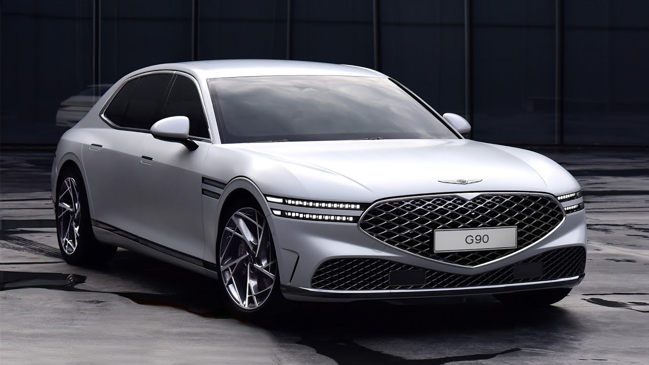 All-New 2023 GENESIS G90 | First Exterior Look | New Flagship Model
