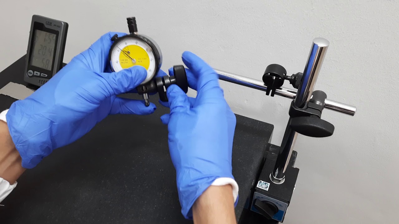 Equipos e Instalación de Comparador de Caratula / Medidor de Espesor