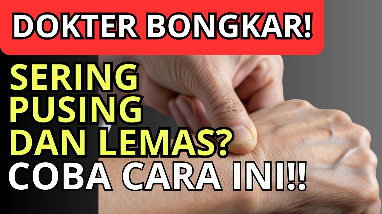 HATI-HATI‼️Sering Pusing & Lemas? Jangan Sepelekan Coba Cubit Tangan Anda!