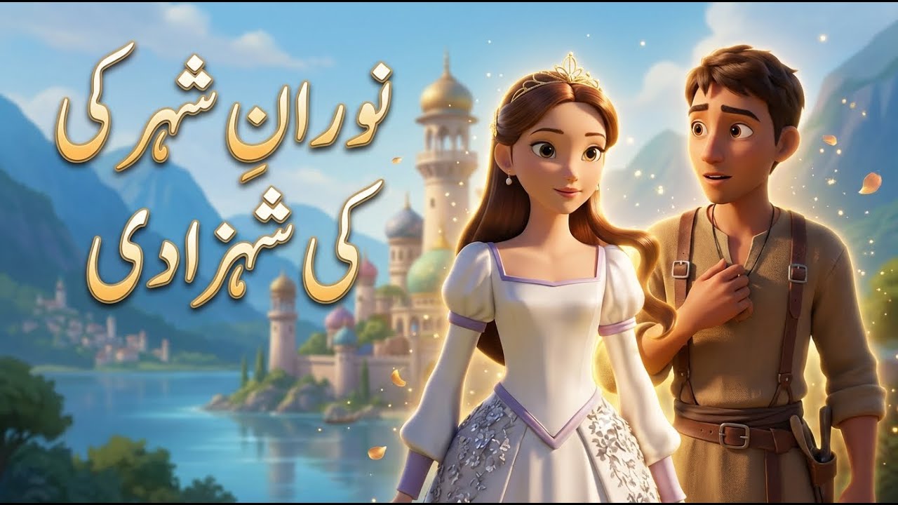 Nooran Shehr Ki Shehzadi Aur Ek Aam Larka | Urdu Story | Hindi Fairy Tales  | Urdu Kahani