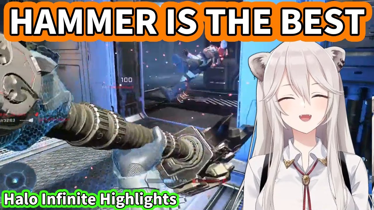 Botan discovers the BONK in Halo Infinite [ENG Subbed Hololive]