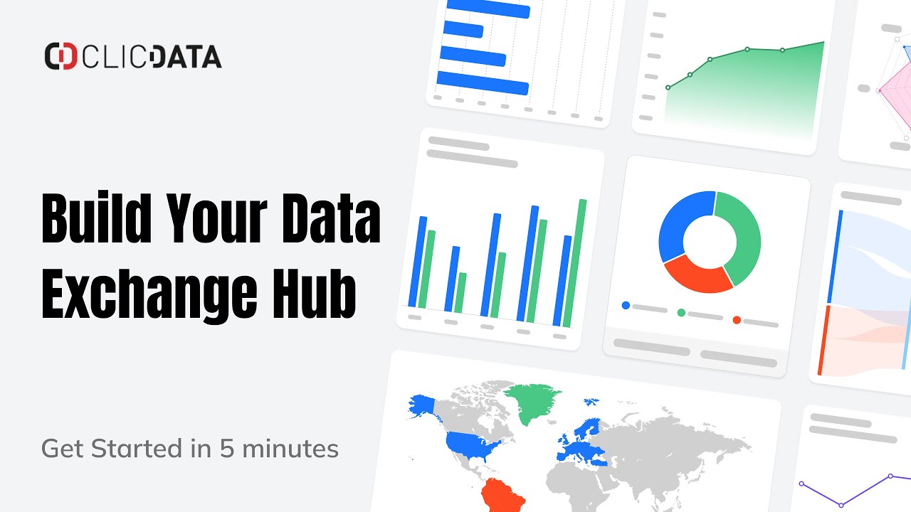 Build a Data Exchange Hub with ClicData #clicdata  #dataautomation  #etltools #dataintegration