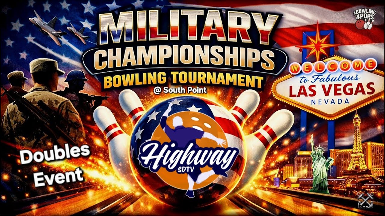 Military Doubles Event | Jan 21 2026 | Las Vegas, Nv | #bowling4pops #highwaysdtv #southpoint