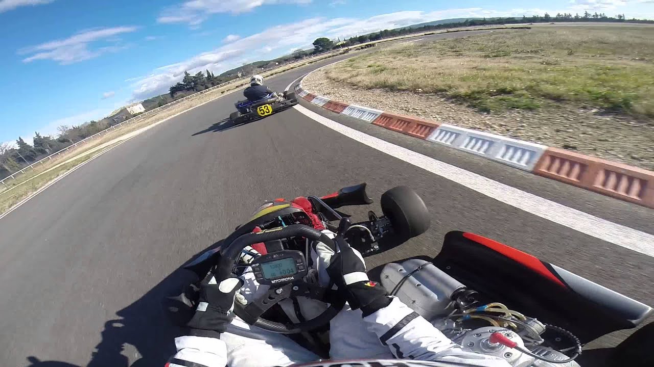 karting carpentras kz125 entrainement 01/02/15