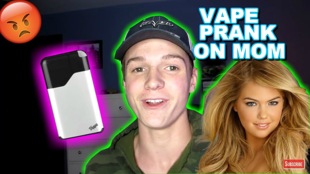 VAPE PRANK ON MY MOM (gone right)