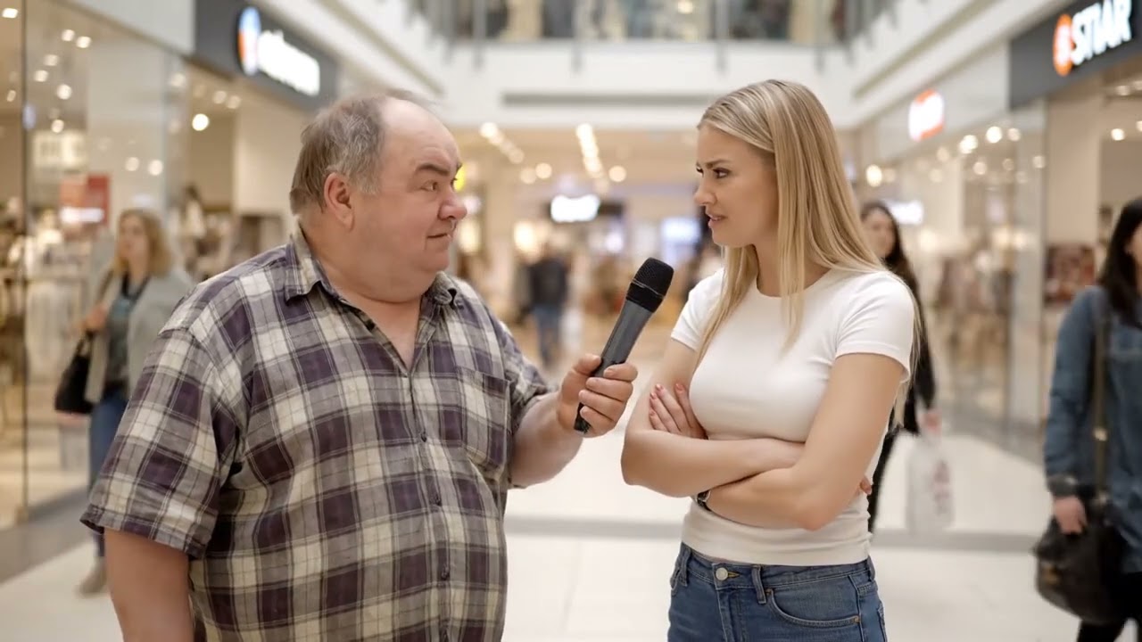 Blondinen Witz 6 | AI Video Spass | Street Comedy | lustige Flachwitze, witzige Gags zum Lachen