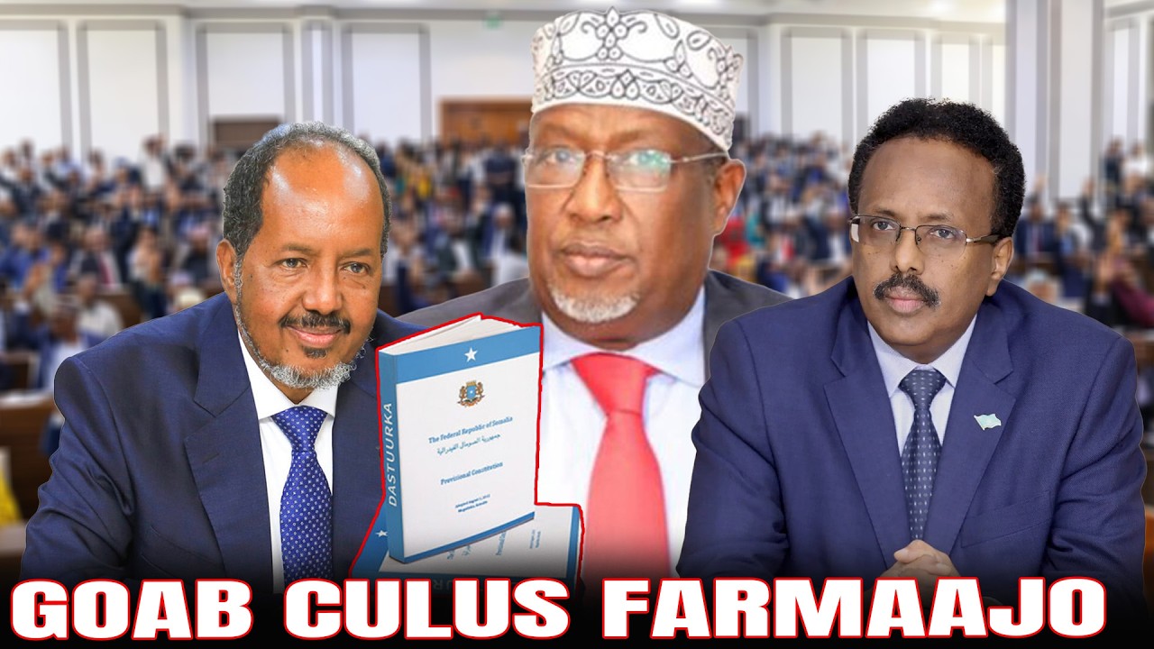 DEG DEG Farmaajo O Diiday codsi uga yimid Mw Xasan,Dastuurkii Muranka Ka Taagnaa Oo La Ansixiyay,