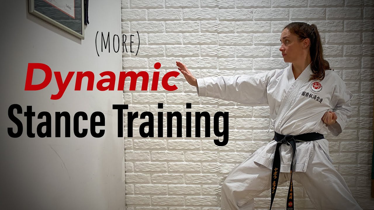 Karate workout: dynamic stance training 2
