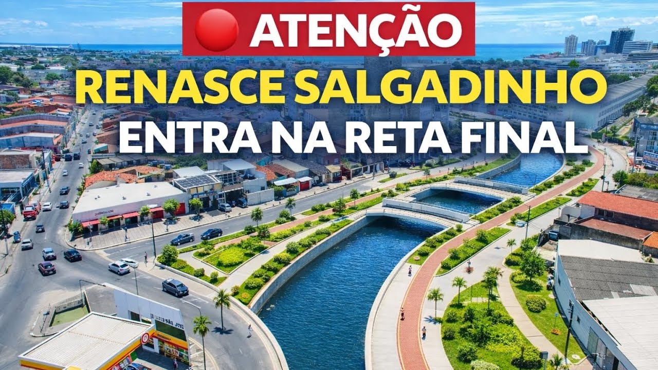 🚧 OBRA AVANÇADA | Renasce Salgadinho transforma a área e chega a fase decisiva