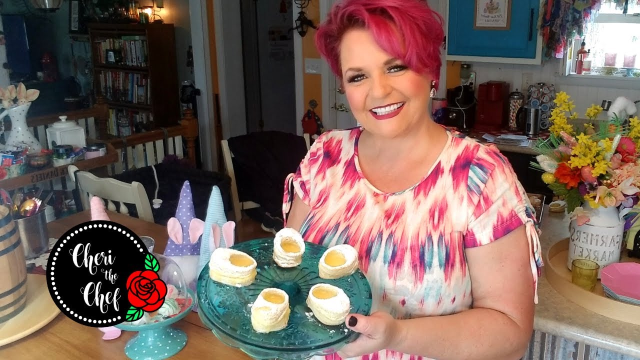 Puff Pastry Easter Eggs with Lemon Curd | SO Easy & SO Cute!