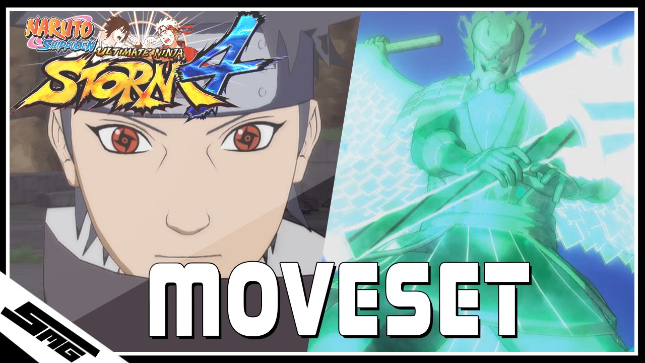 Naruto Ultimate Ninja Storm 4 - Полный набор приёмов Шисуи