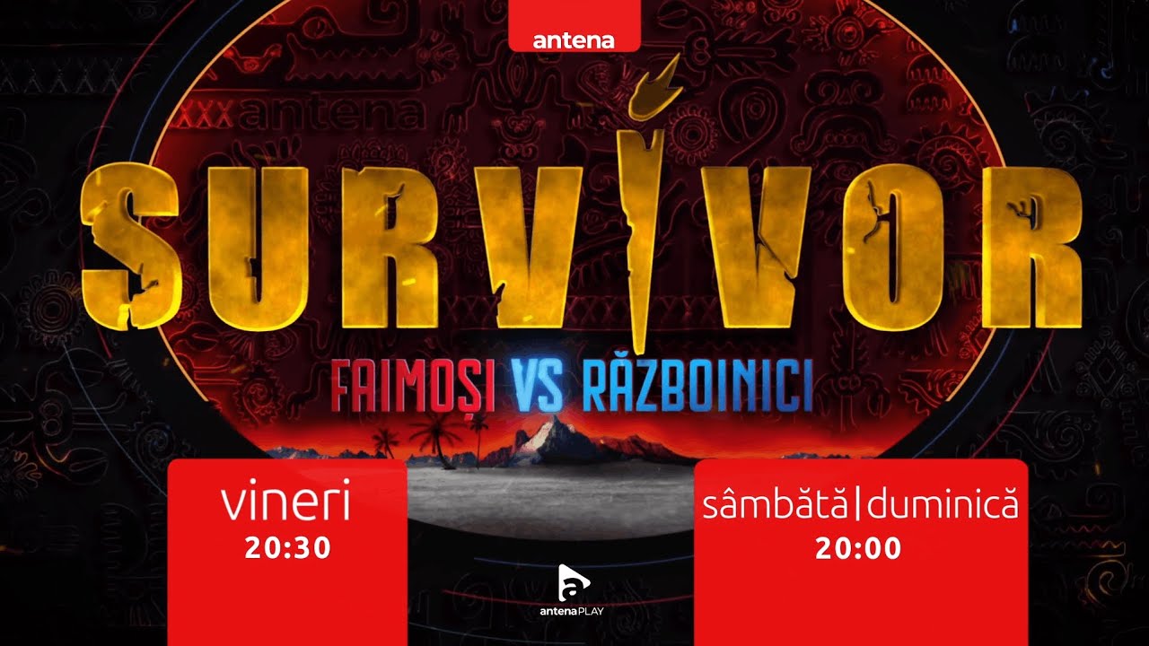 Survivor Rom&acirc;nia 2026 | &Icirc;n AntenaPLAY