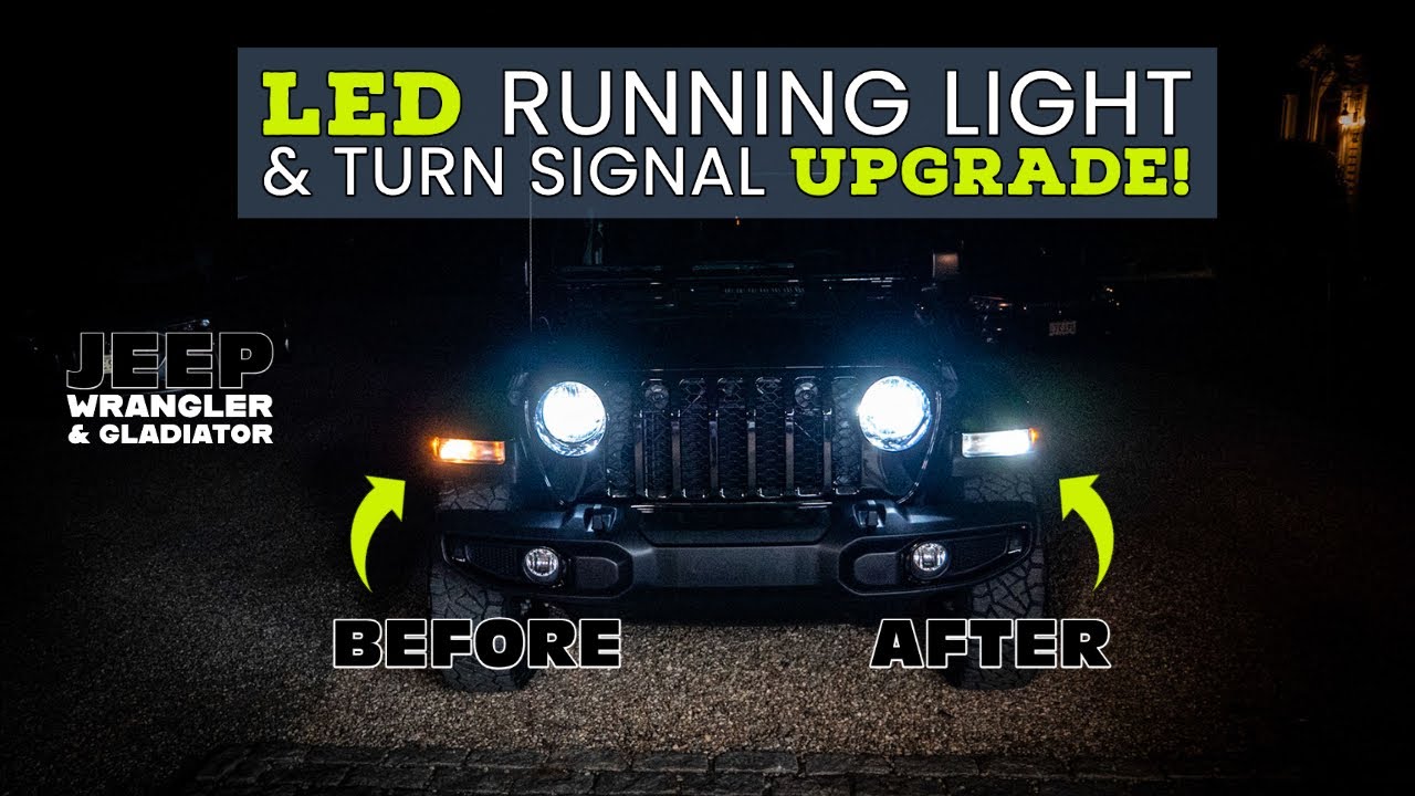 Светодиодные ходовые огни и указатели поворота — МОДЕРНИЗАЦИЯ для Jeep! // Бюджетная сборка, часть 6
