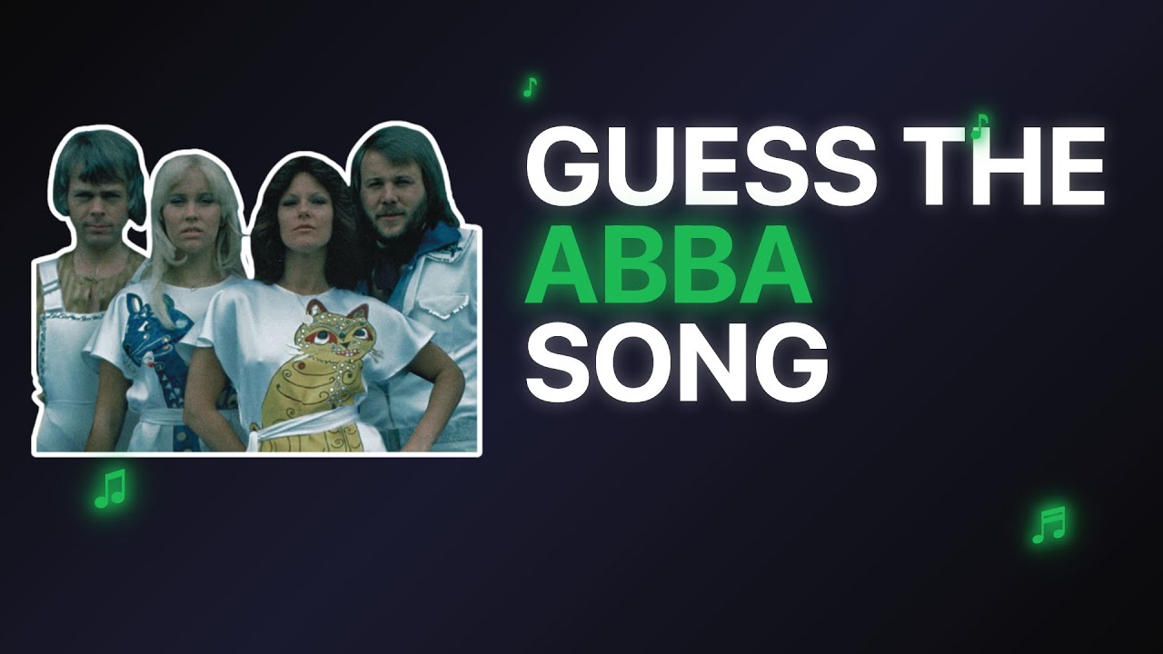 Guess 20 ABBA songs | Music Quiz