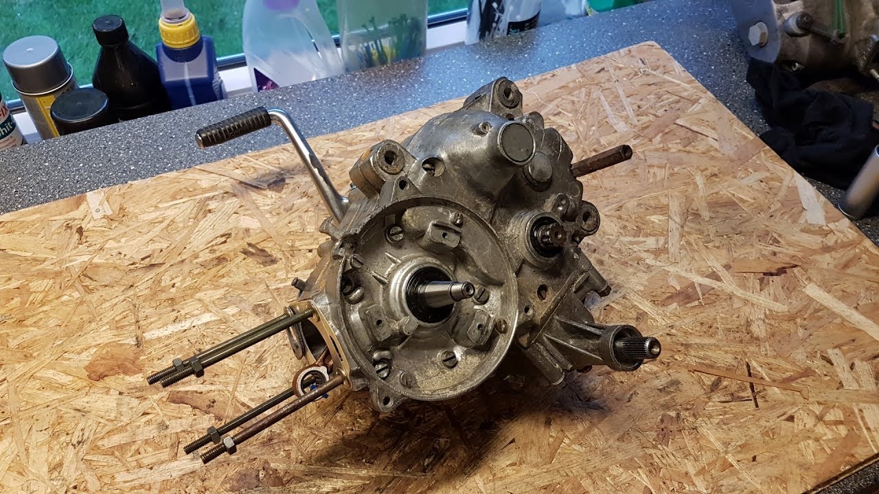 Двигатель в сборе Puch M4 с 2 скоростями