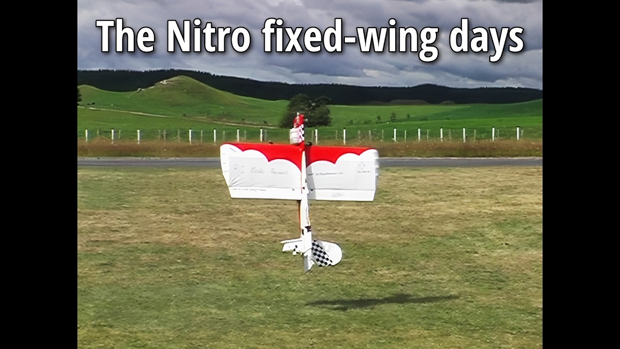 20 years on YouTube:  The nitro fixed wing days