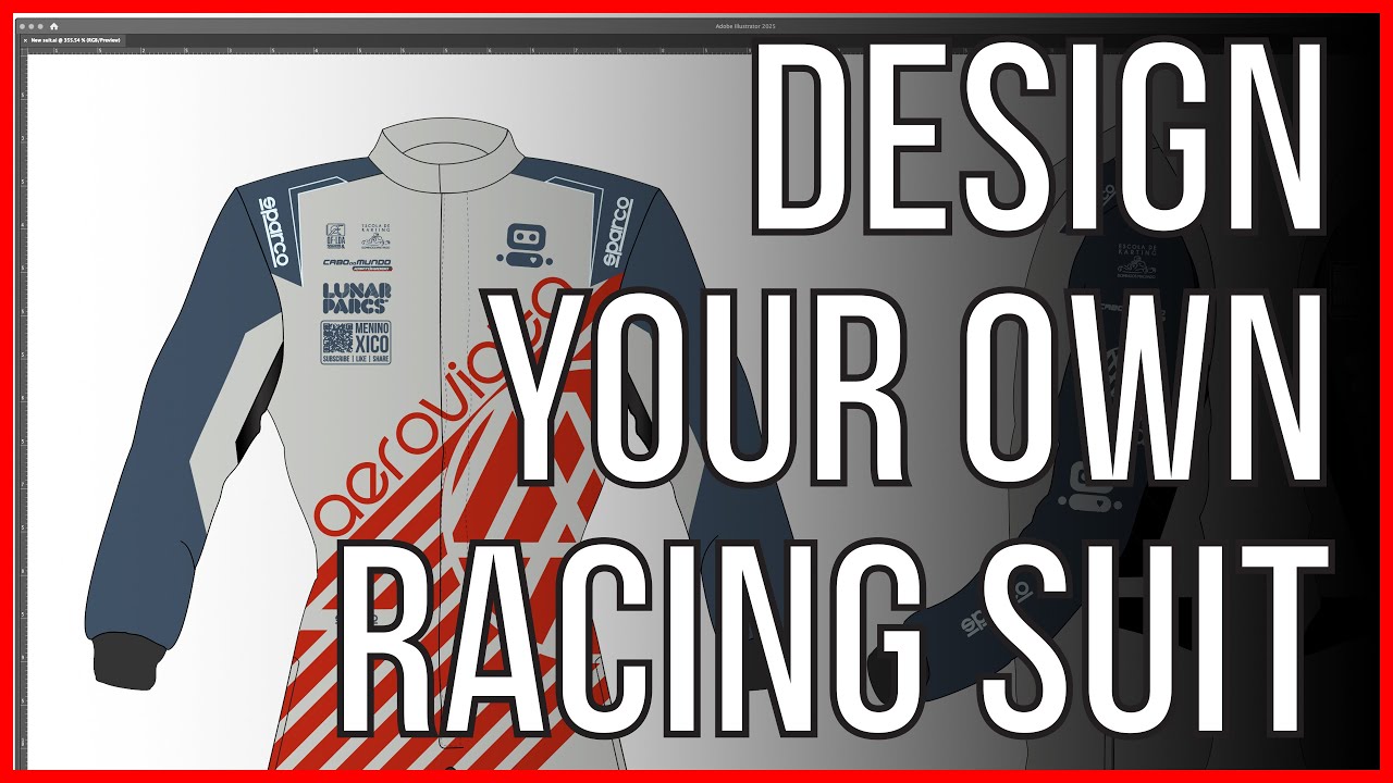 Design and create your own custom racing suit