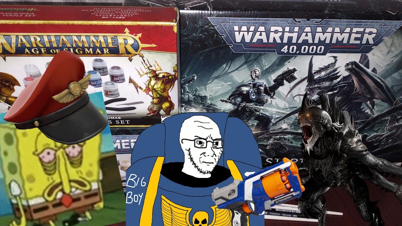 Warhammer 40k 10th edition ultimate starter set, unboxing and review
