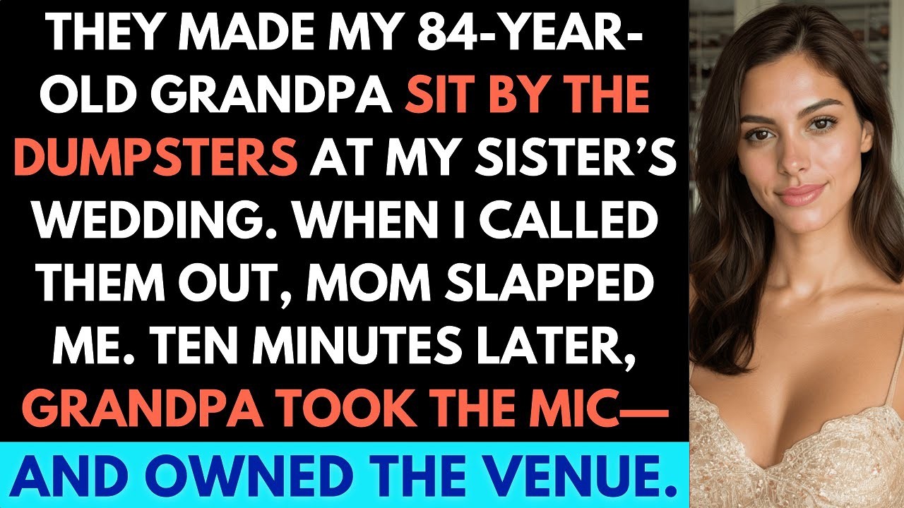 Grandpa Flew 8 Hrs For My Sister’s Wedding—Mom Sat Him By Trash, So He Canceled Her Inheritance