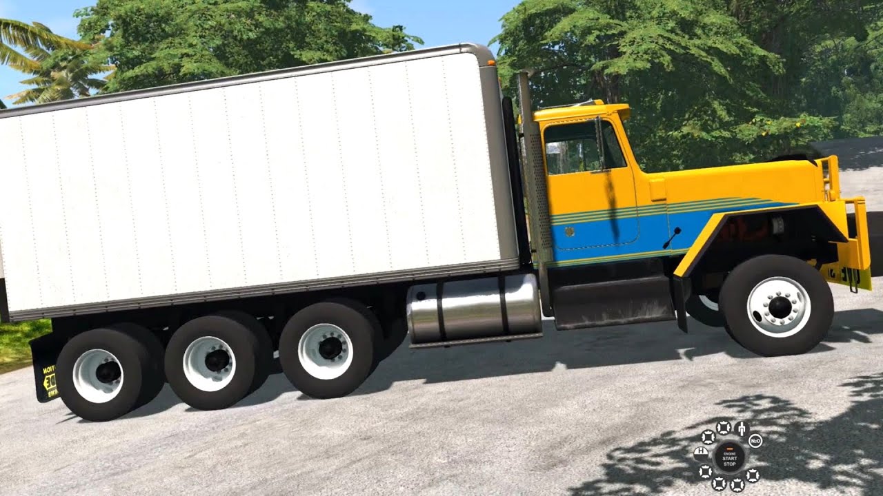 BeamNG Drive - Gavril B Series 8x8 Box Truck