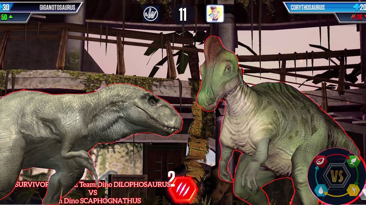 SURVIVOR LEAGUE Team Dino DILOPHOSAURUS VS Team Dino SCAPHOGNATHUS Ep82 @NINIKAKAD