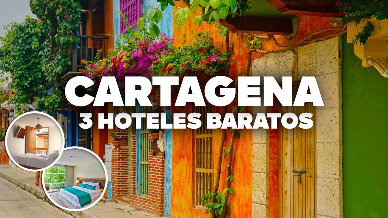 3 HOTELES BUENOS Y BARATOS EN CARTAGENA! Bien ubicados y cerca de todo!
