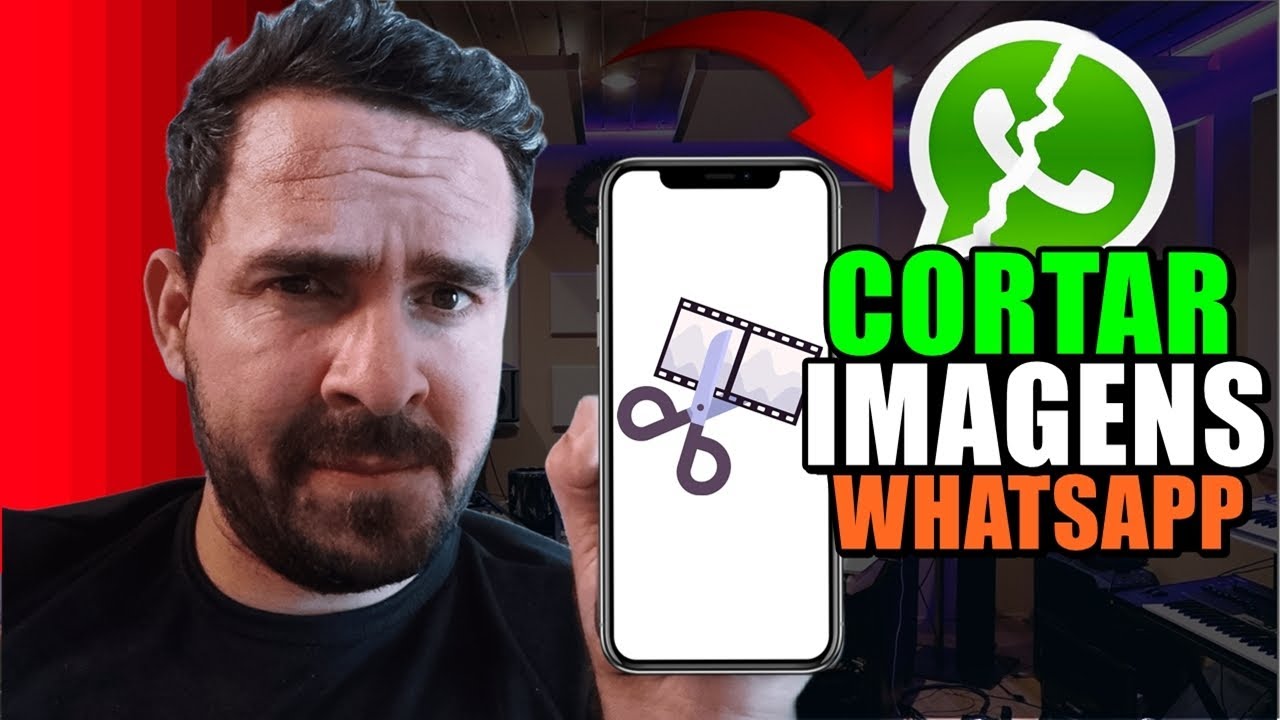 Como RECORTAR uma IMAGEM ou FOTO no WHATSAPP? Aprenda PASSO A PASSO!