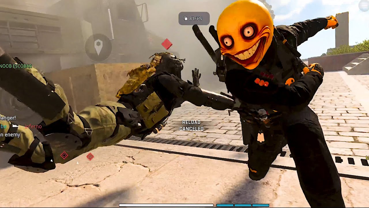 WARZONE MOBILE EXTREME GRAPHICS 120FPS ANDROID GAMEPLAY