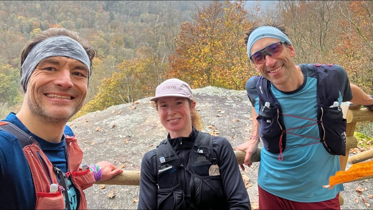 Weekend trail Ardennes-novembre 2024 avec Jeanne&Julien