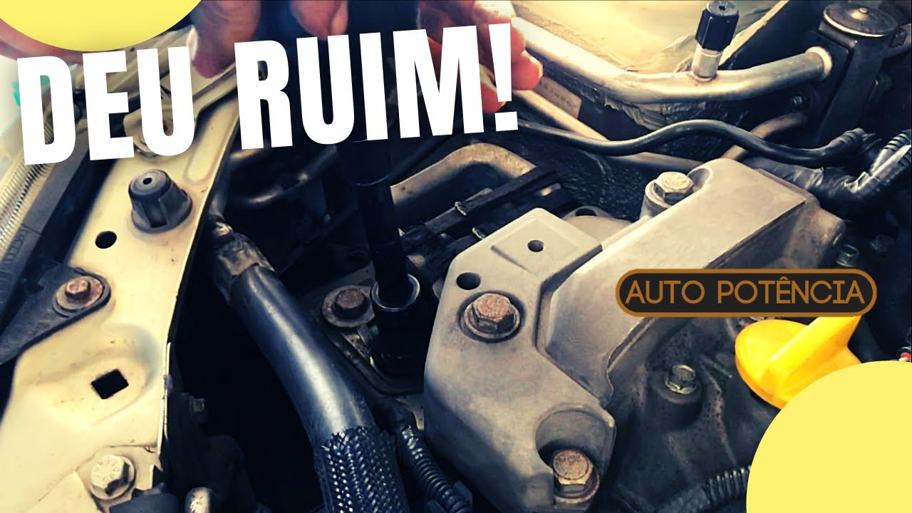 TROCA DO COXIM DO MOTOR CLIO 1.6 16V K4M