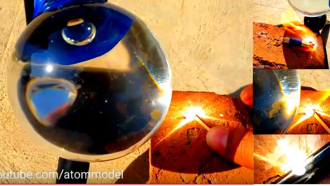 DIY: Make a Burning Lens with Light Bulb