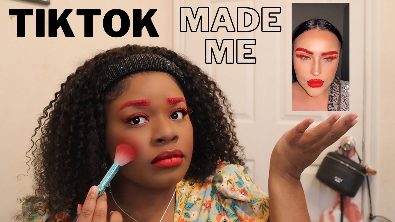 Matching My Brows,Liner,Lashes & Lips!!| Trendy makeup tutorial♥️