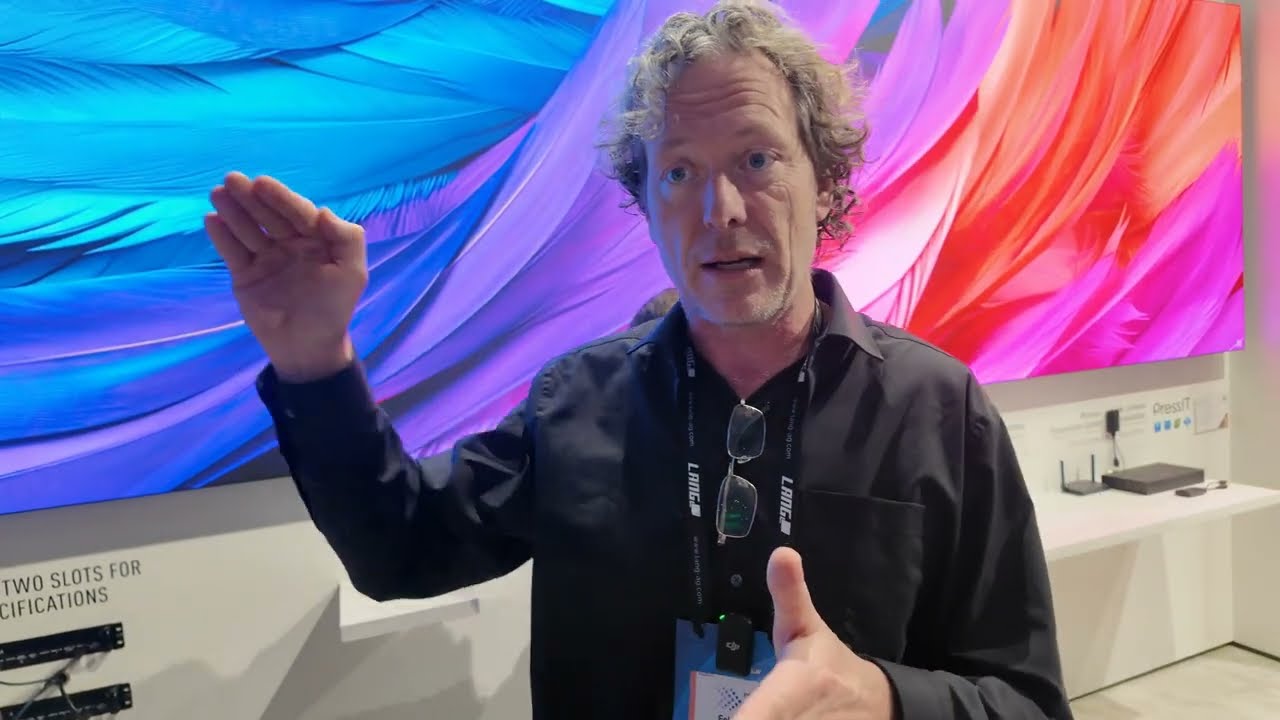 ISE 2025 - Panasonic first LED display system  (SWE)