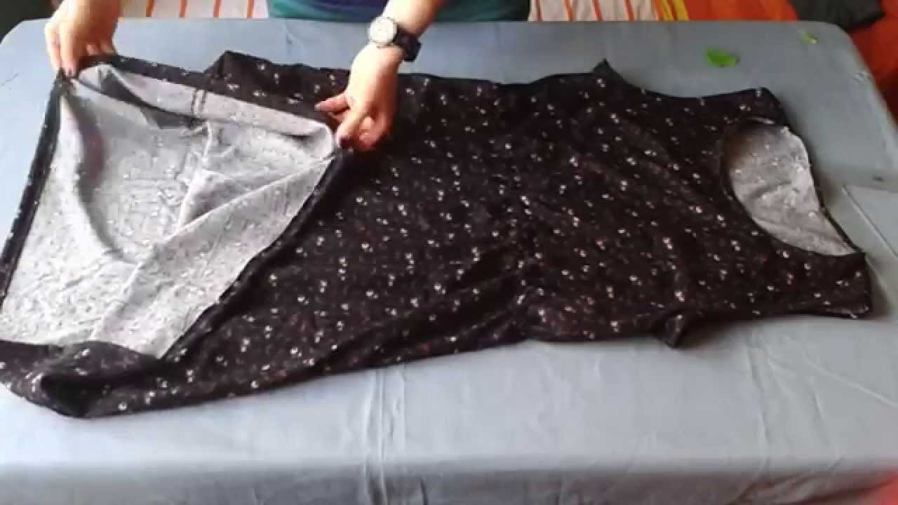 DIY Kolay Yazlık Elbise Ölçü Kalıp Kulanmadan