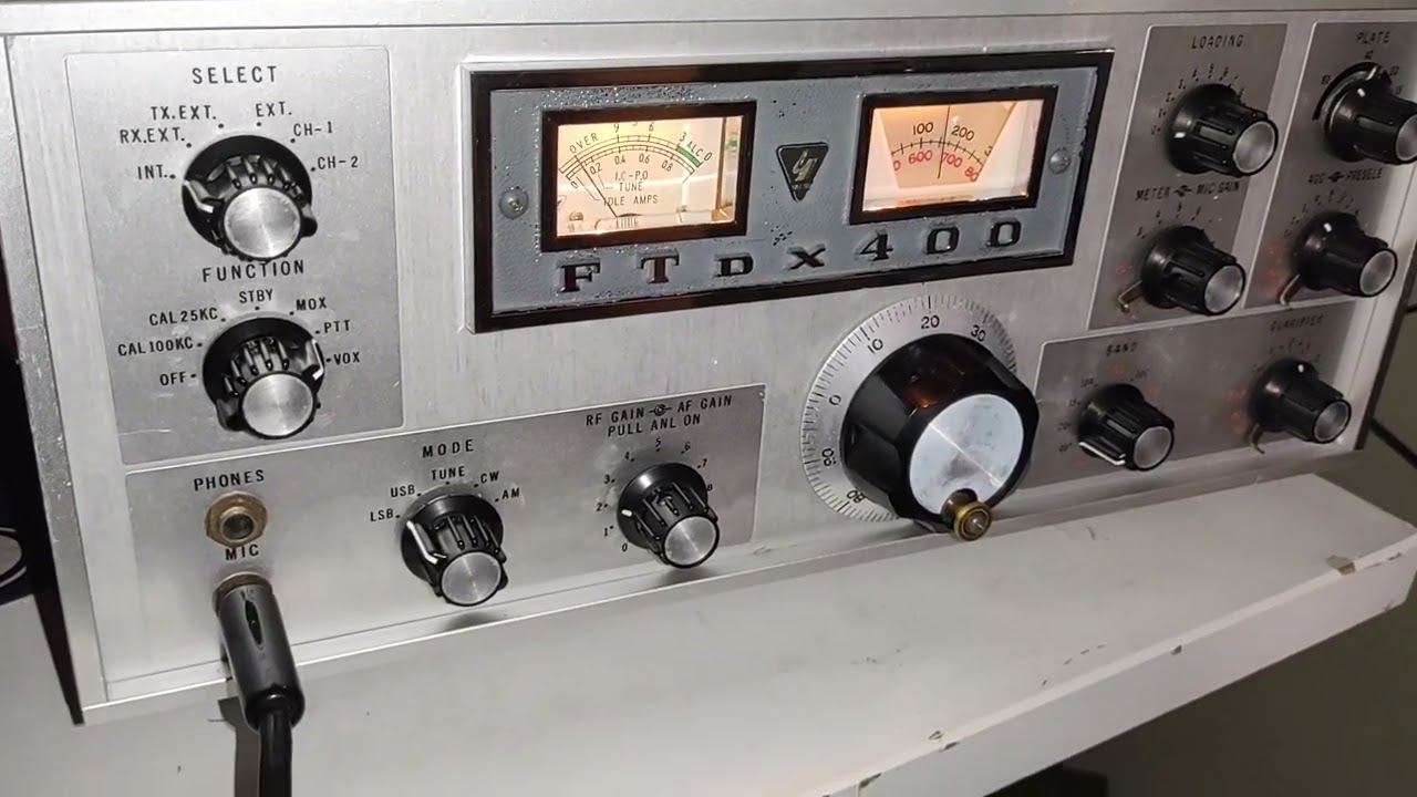 Teste Yaesu FTdx400