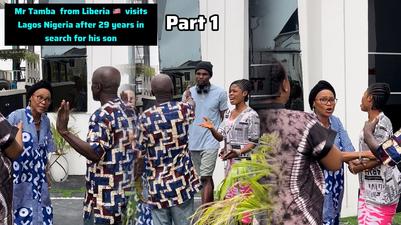 Mr Tamba  from Liberia 🇱🇷 visits Lagos Nigeria after 29 years in search for his son